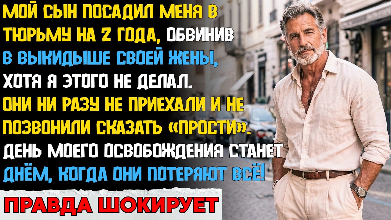 Сын посадил отца в тюрьму. Через два года пожалел