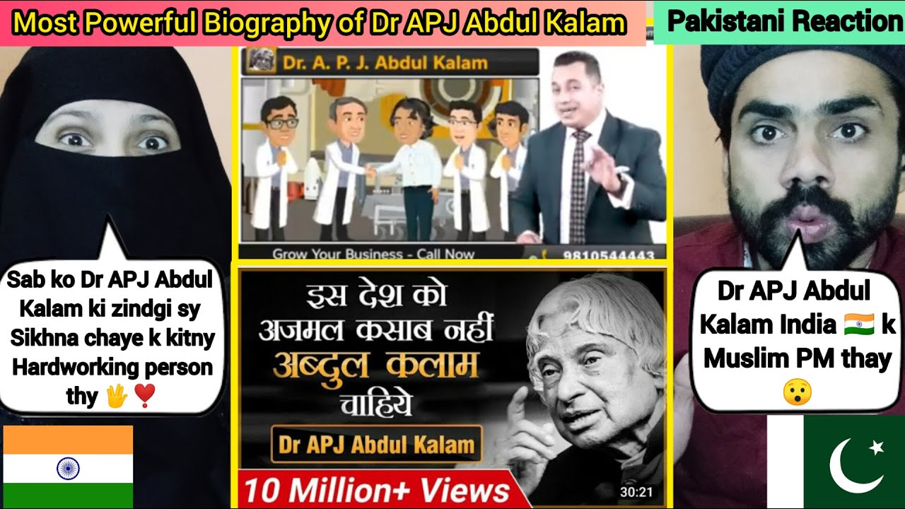 Pakistani Couple Reacts to Most Powerful Biography of Dr APJ Abdul Kalam | Dr Vivek Bindra