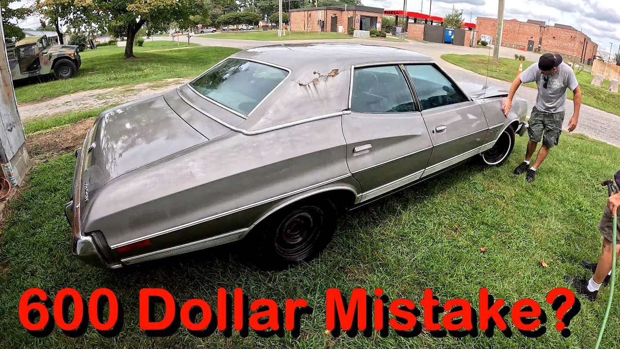 Я купил Ford Gran Torino 1973 года за 600 долларов... Заведётся ли он?