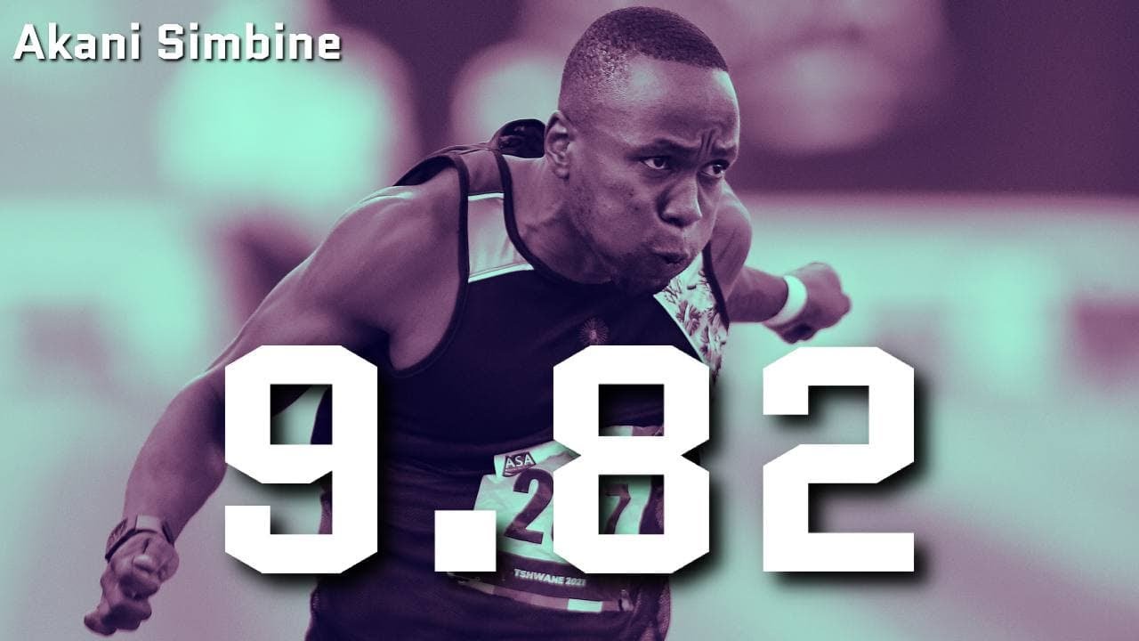 Akani Simbine clocks sensational 9.82 seconds!!!