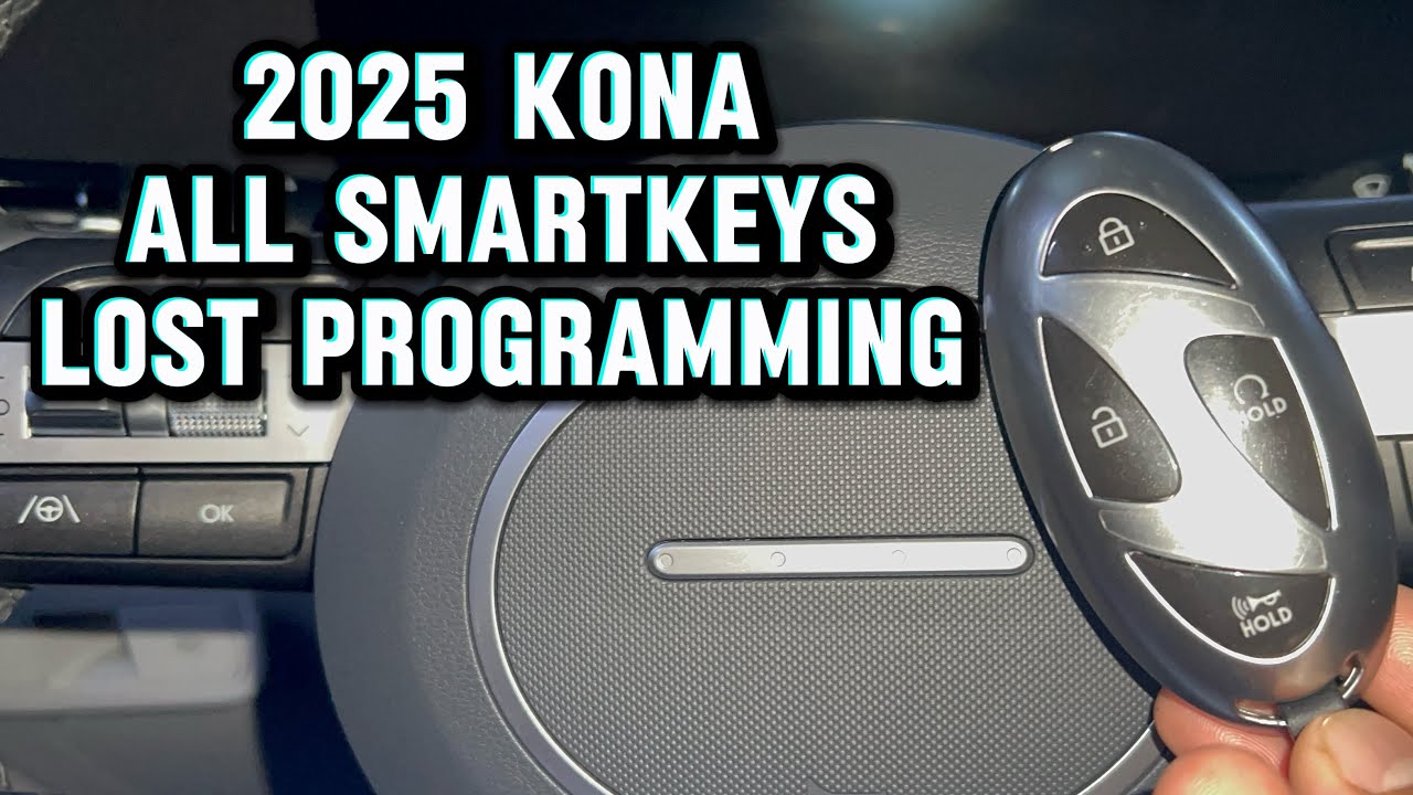 Hyundai Kona 2025 года. Все смарт-ключи утеряны: полное руководство по программированию смарт-клю...