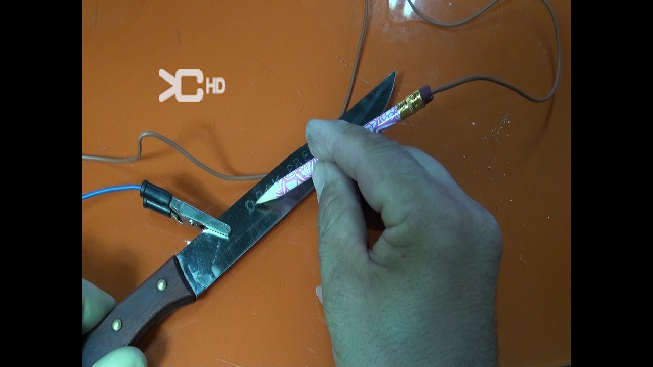 Grabado fácil para tu cuchillo