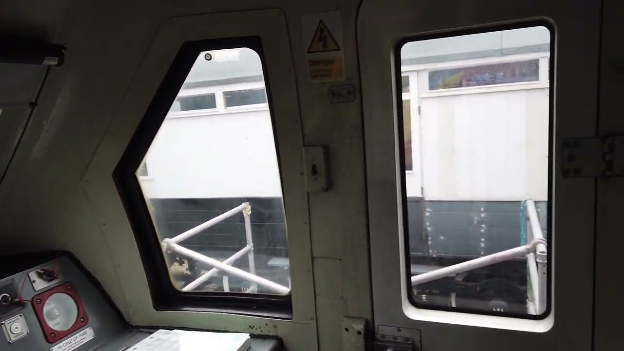 Inter City inside cab view and engine works  125 High speed train 43045