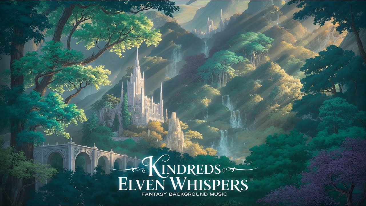 Kindreds – Elven Whispers | Relaxing D&D Ambience & Fantasy Chill Music