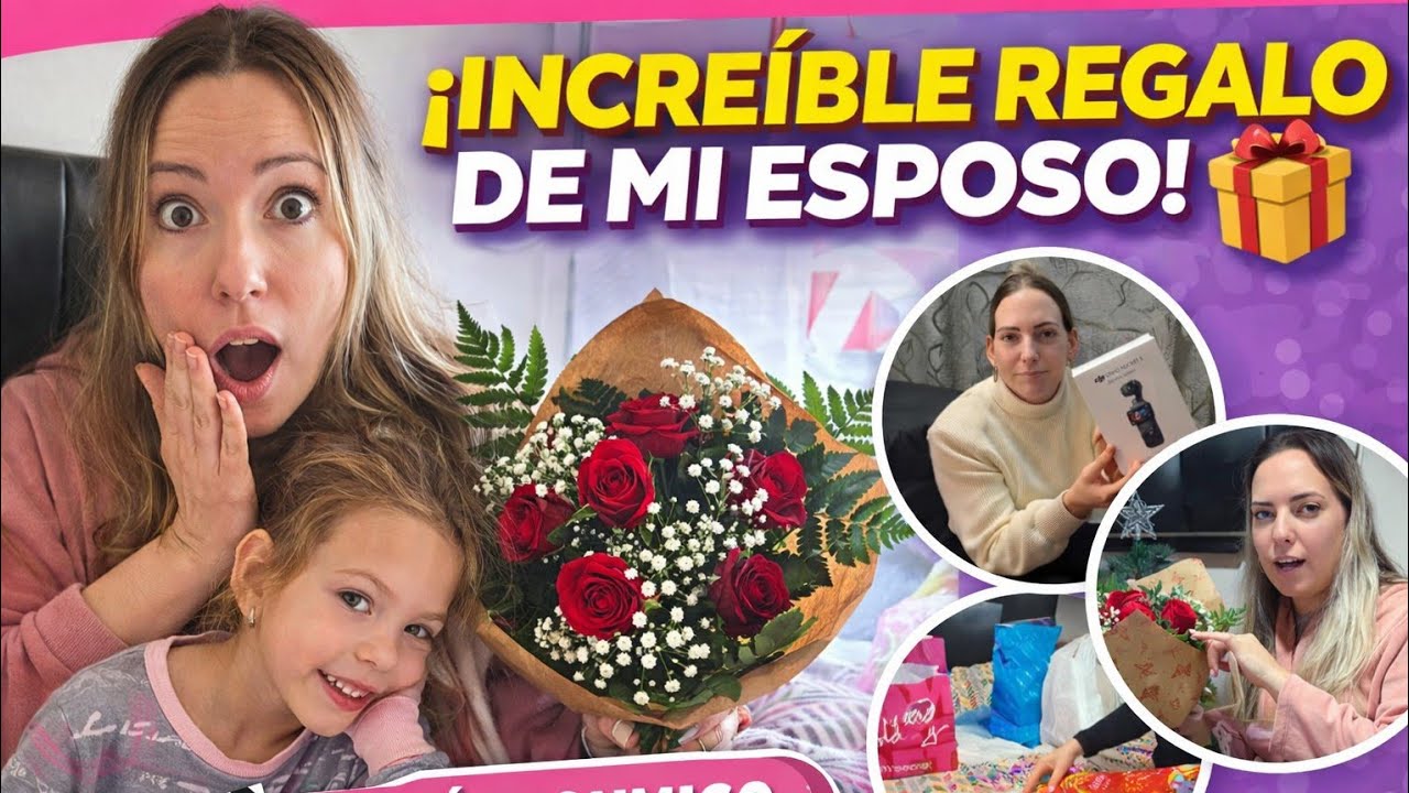 😱 No me lo esperaba ! Mi esposo me sorprende 🥰.Mi vida en España,vlog #1.