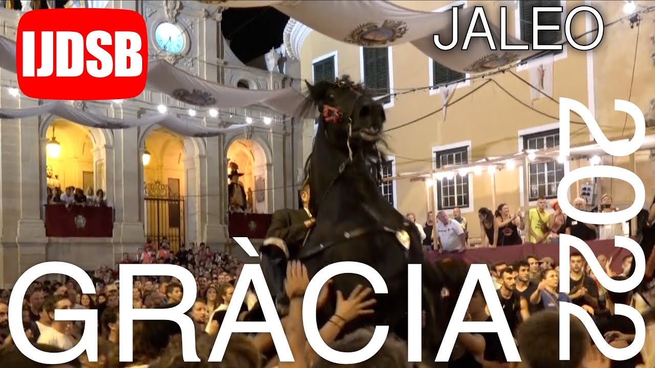 Jaleo 🔴 Dissabte de Gr&agrave;cia 2022 &hearts;️ Ma&oacute; 🐴 Festes de Menorca