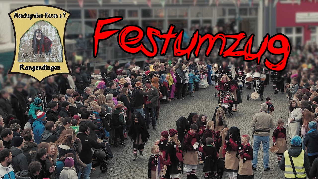 Fasnetsumzug Mönchsgraben-Hexen Rangendingen [4K]