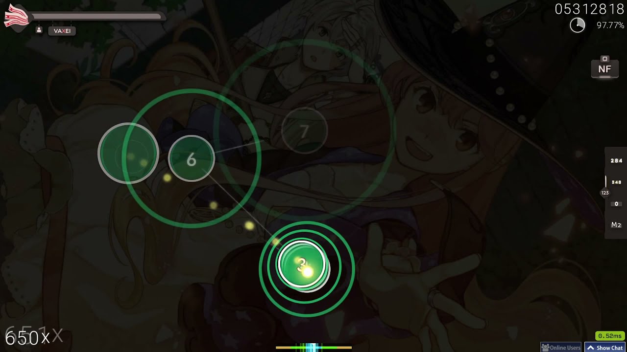 ItsWinter's 7.93* Sky of Twilight [Atelier] 4 miss (S rank choke)