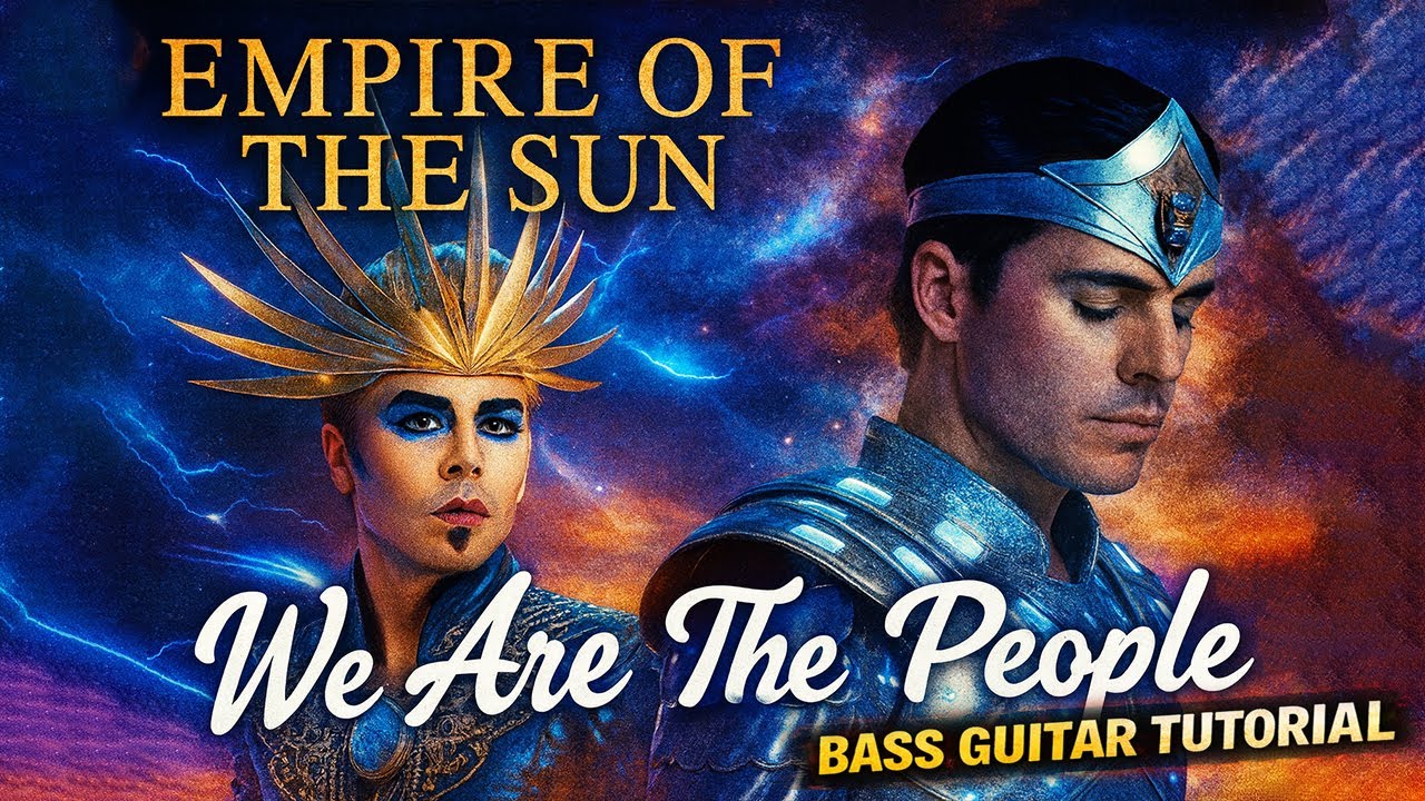 Empire of The Sun - We Are The People (Bass Tutorial)