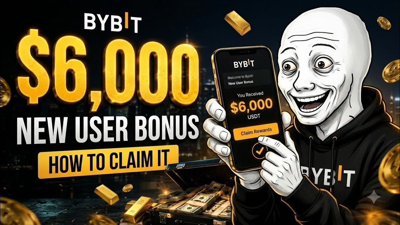 Bybit $6,000 New User Bonus | How to Claim It