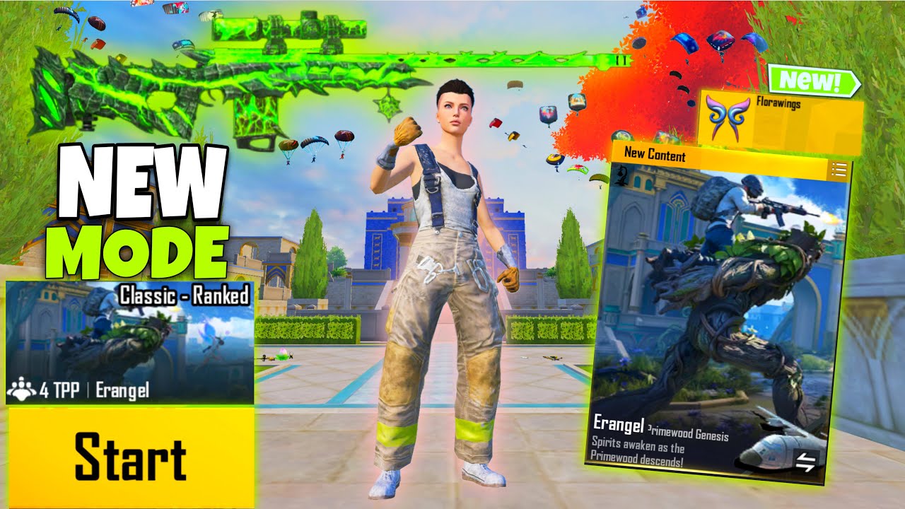 Wow!😍 NEW BEST MODE GAMEPLAY in Primewood Genesis MODE🔥PUBG MOBILE - BGMI