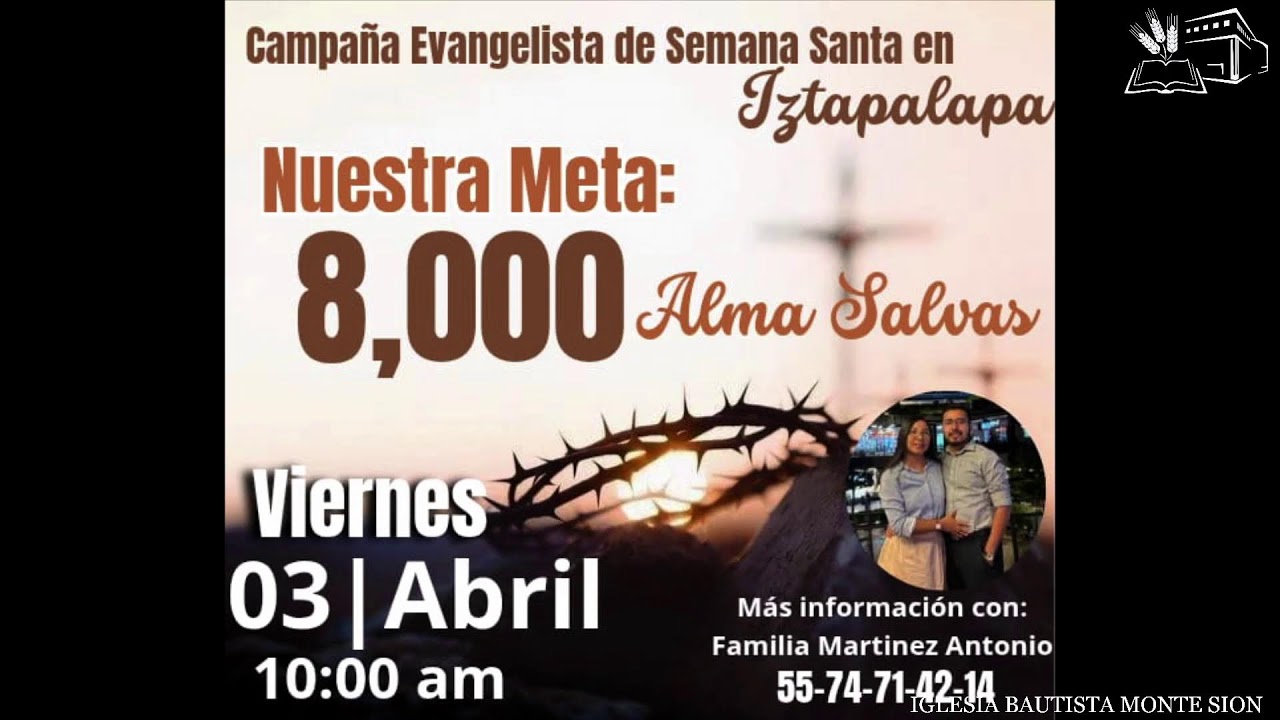 Domingo 15 de marzo de 2026 8:30 Hrs.Dr.Kevin T.Wynne Escuela Dominical 