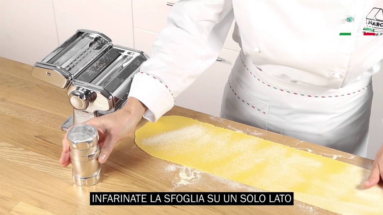 Ravioli fatti in casa con Marcato Ravioli Tablet - Video tutorial