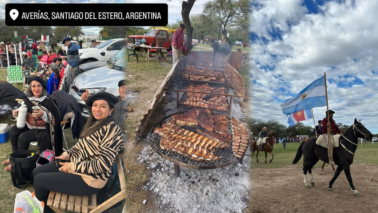 Fiestas Patronales de Aver&iacute;as, Santiago del Estero 2023 | Costumbres Gauchas, Jineteada y Bailanta
