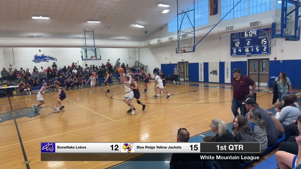 01/15/2026 - Blue Ridge Yellow Jackets @ Snowflake Lobos