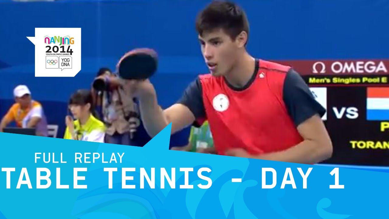 Table Tennis -  Mens and Womens Group Stages | Full Replay | Nanjing 2014 Youth Olympic Games