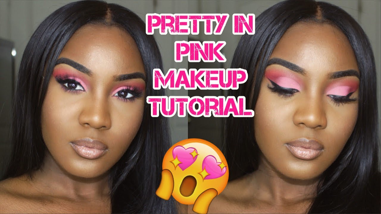 WATCH ME TRANSFORM: Pretty In PINK Makeup Tutorial | Makeup For Black Women