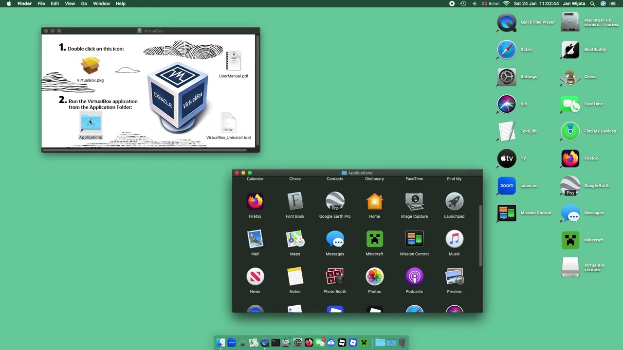 How to download VirtualBox on MacOS! (REMAKE) (not for windows users)