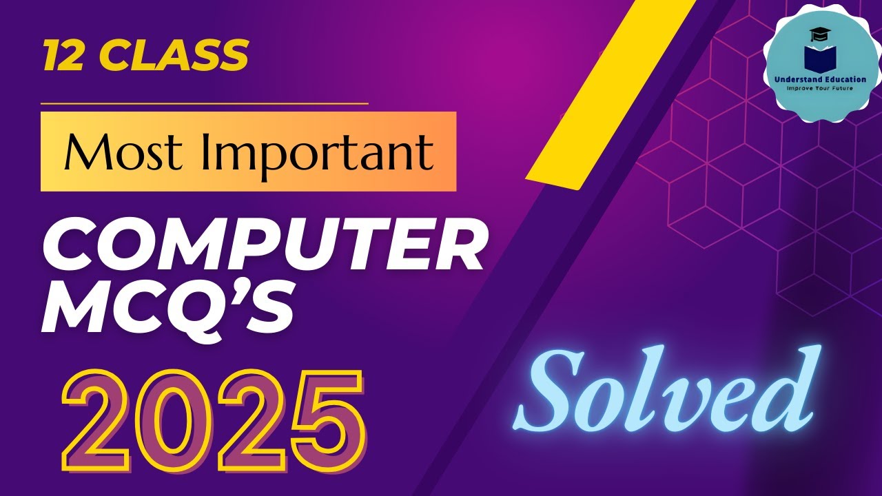 2nd year Computer MCQ's guess paper 2022