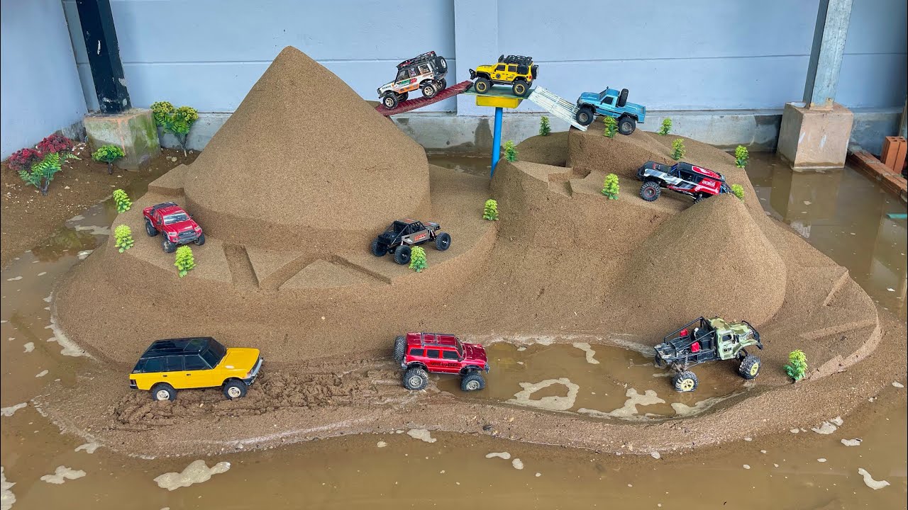 RC Off Road Challenge! Dangerous Bridges, Deep Mud & Impossible Mountain Obstacles&hellip;