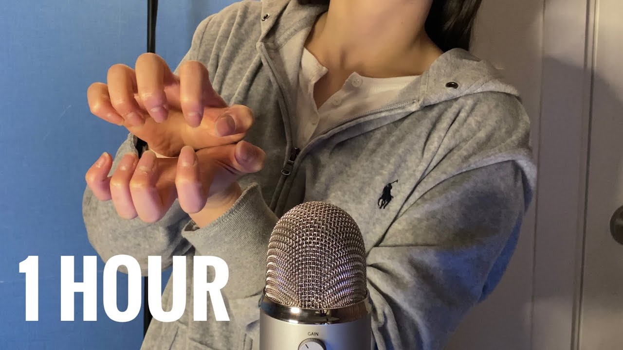 ASMR just hand sounds 1시간