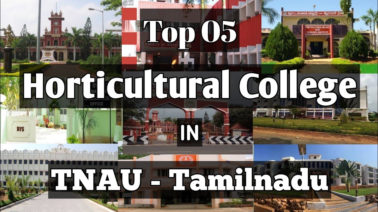 Top 5 Horticulture College in Tamilnadu || Tamilnadu Agricultural University