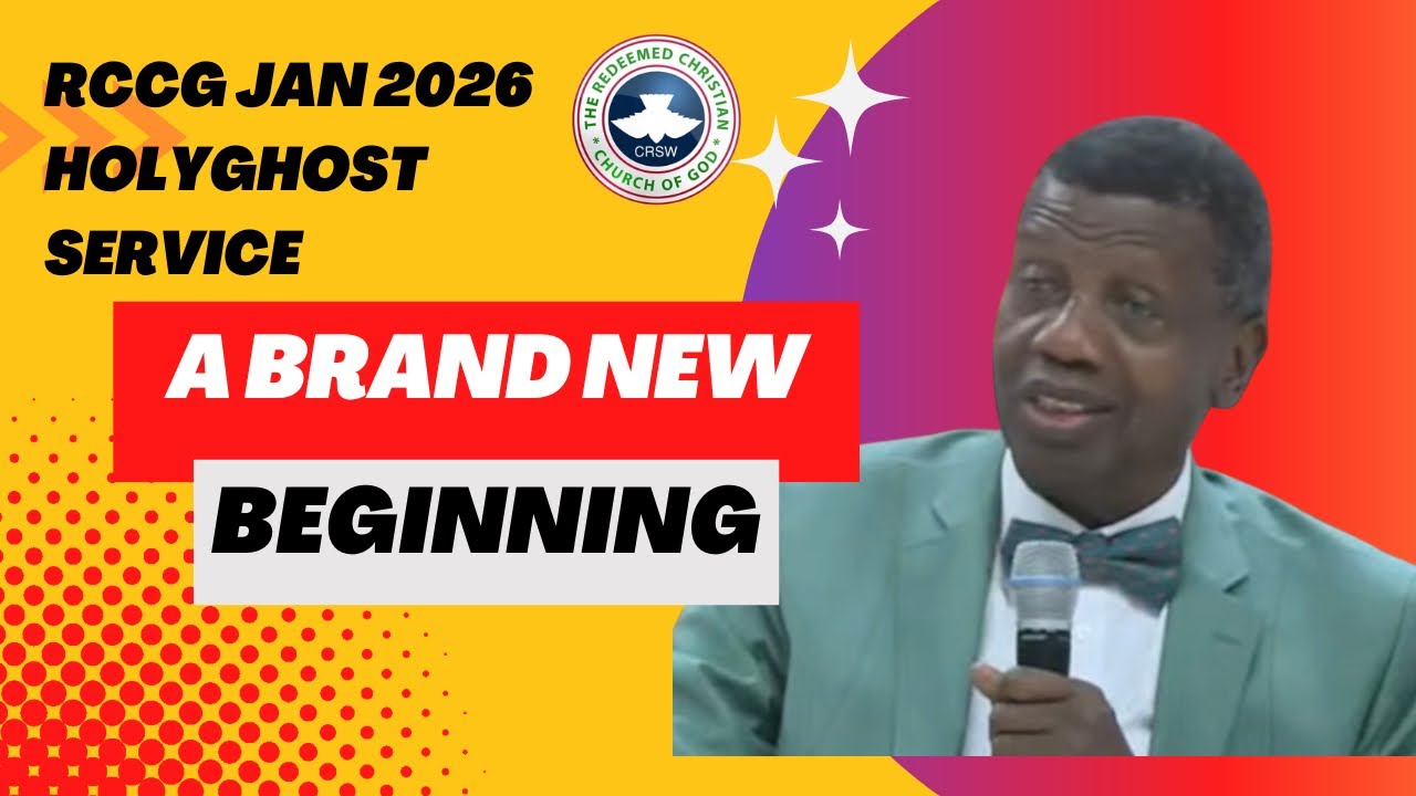 RCCG JANUARY 2026 HOLY GHOST SERVICE