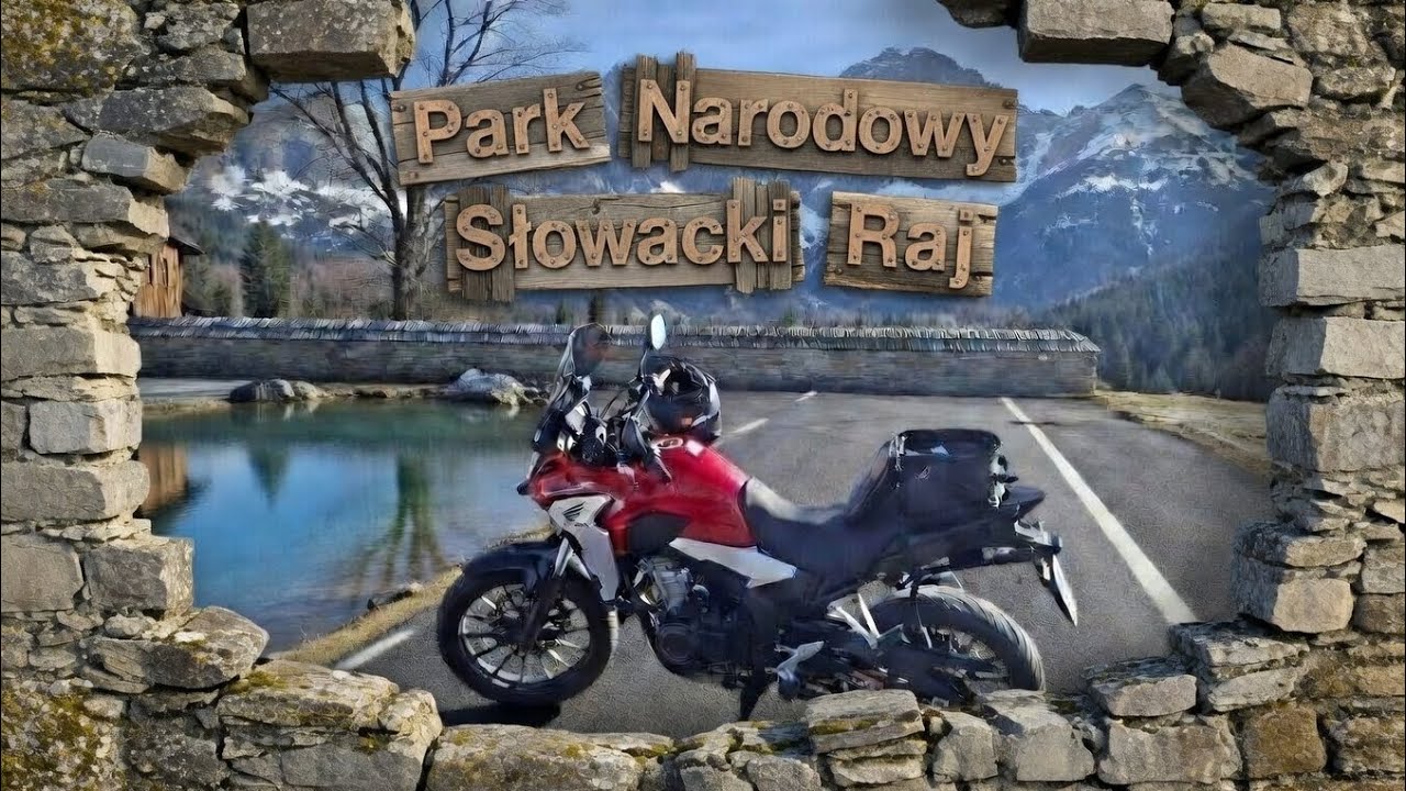 Słowacja motocyklem (Słowacki Raj - czerwony asfalt) HONDA CB500X