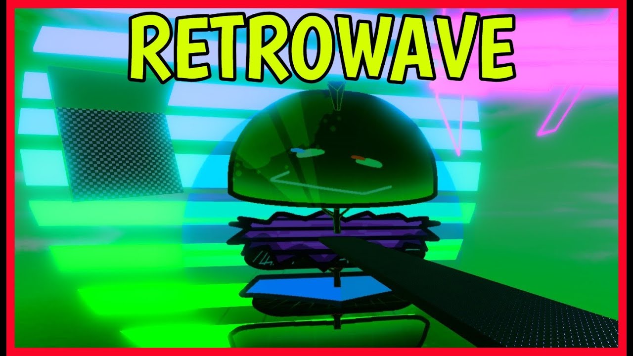 How to get RETROWAVE Burger in FIND THE BURGERS Roblox