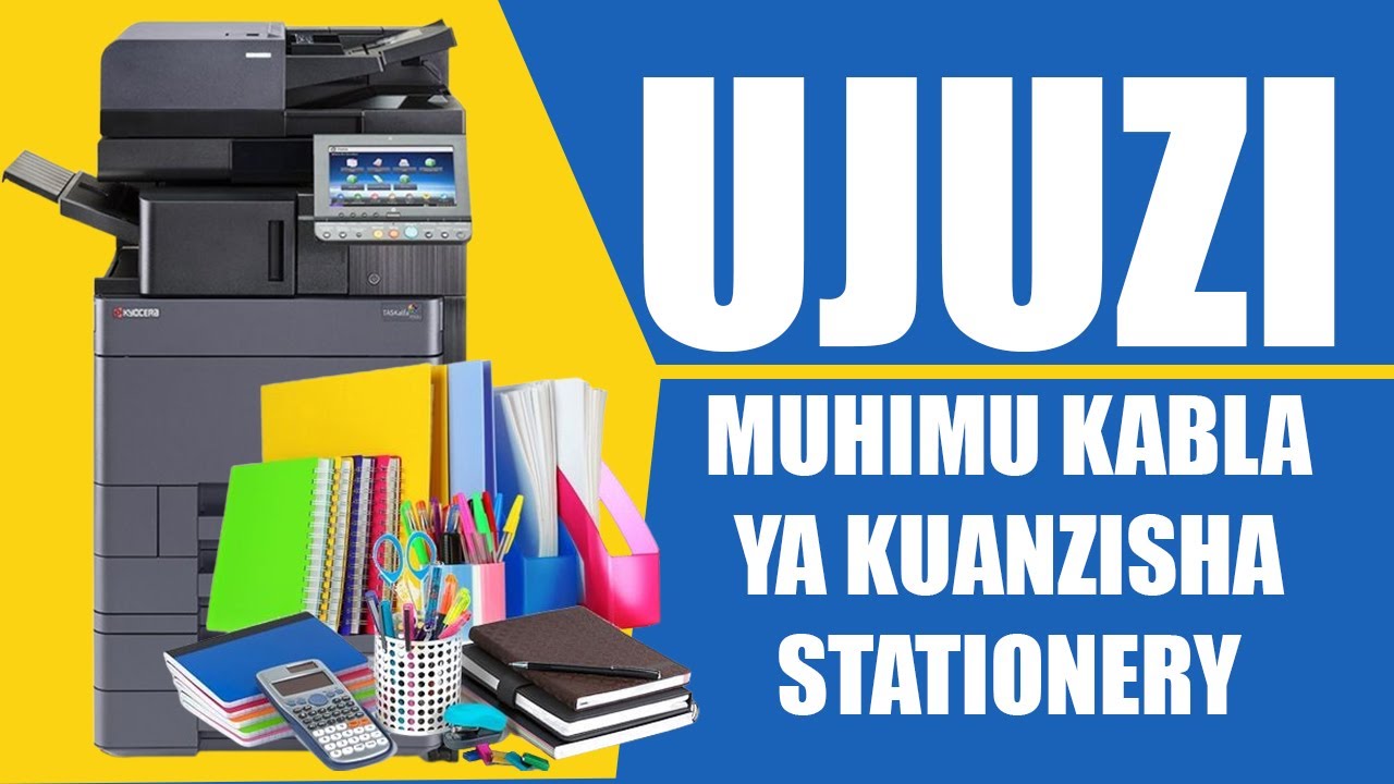 Biashara ya Stationery | Ujuzi wa Muhimu Unaohitajika