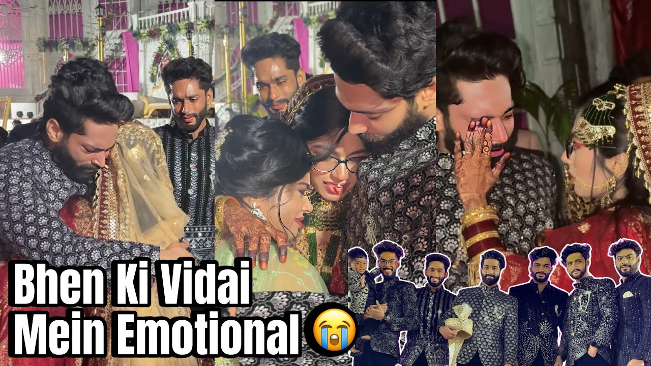 Shaadi ki Vidai Mein Sab Emotional Hogaye 😭| Huda appi Jaa Rahi Hai | Fokats | Abresh & Zeeshan