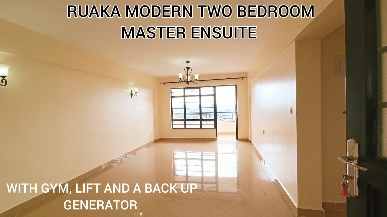 MODERN 2 BEDROOM RUAKA APARTMENT TO LET | NEW APARTMENT UNITS FOR RENT IN RUAKA, FEW UNITS REMAINING