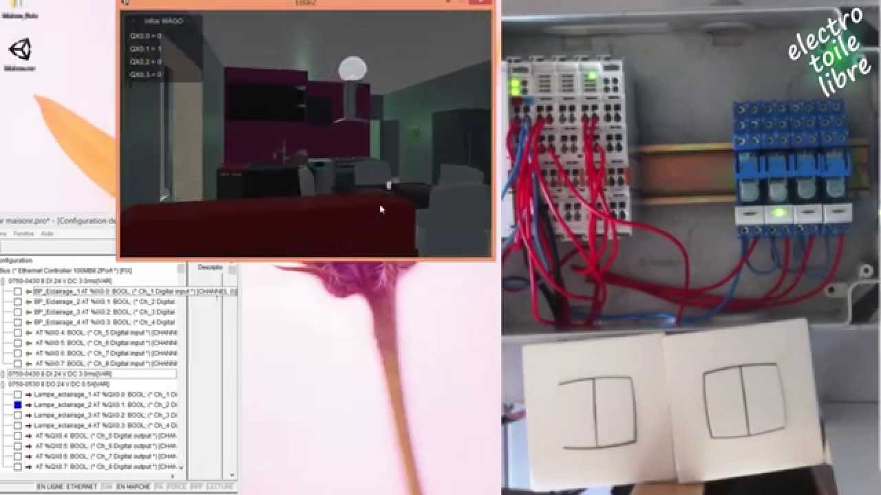 Environnement virtuel 3D interactif