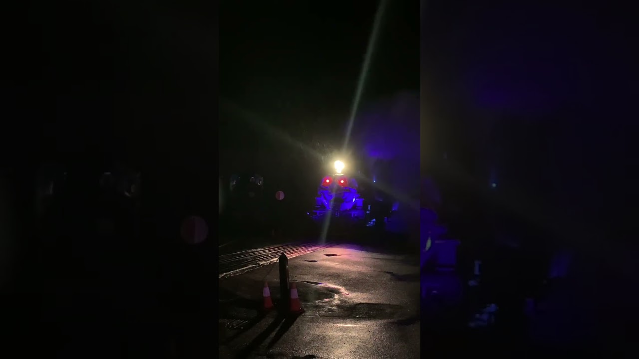 Ghost train pulling in to town