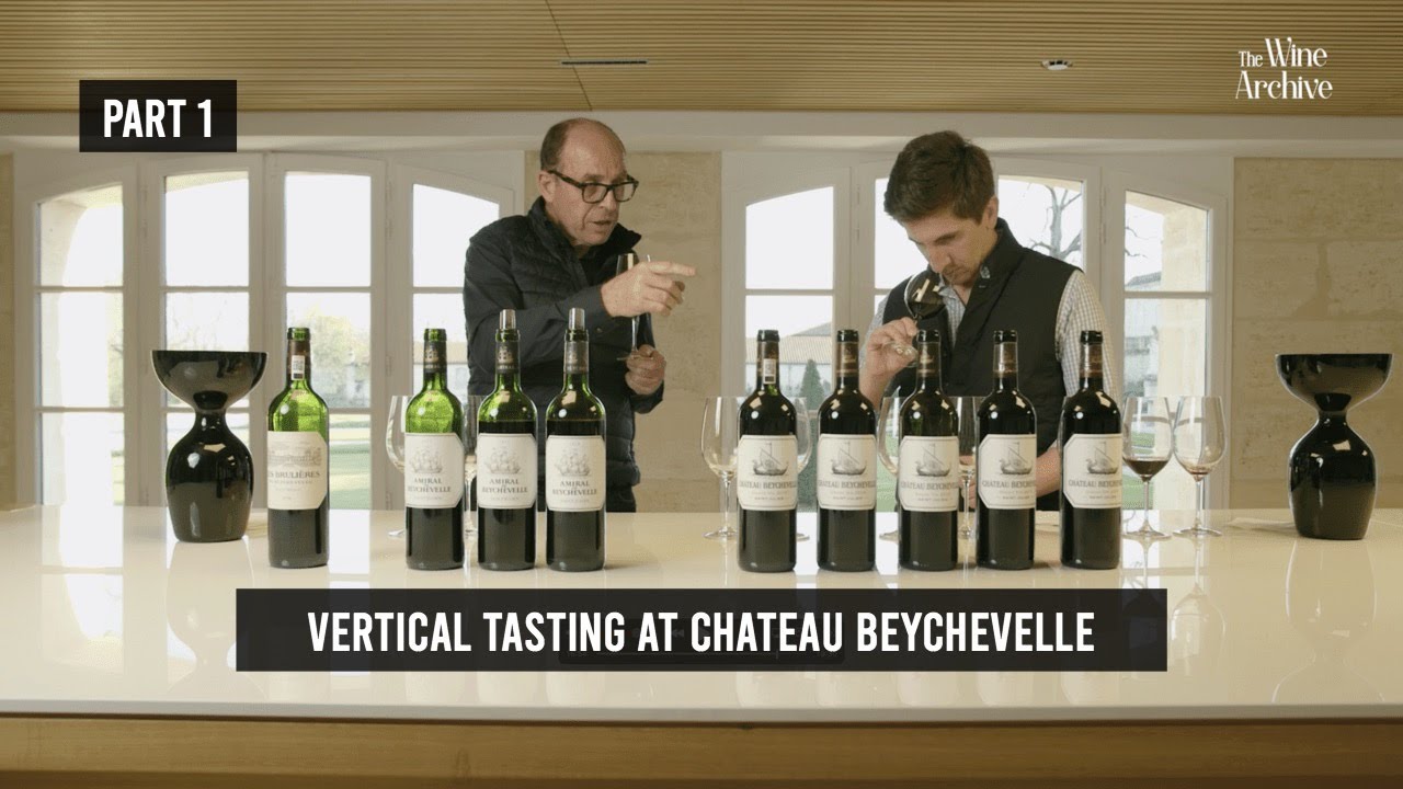Vertical tasting at Château Beychevelle with Philippe Blanc and Yannick Durbaca - Part 1
