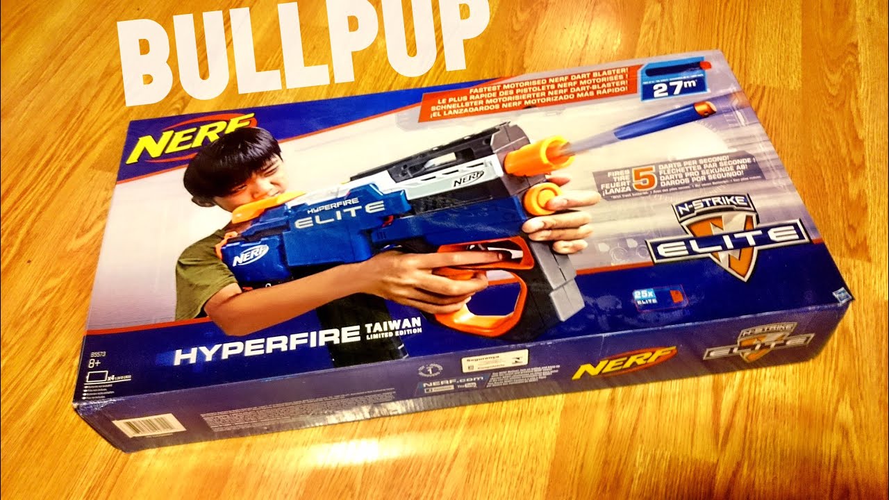 Nerf Hyperfire TAIWAN Special Edition | Nerf Bullpup Mod by Duoen Huang