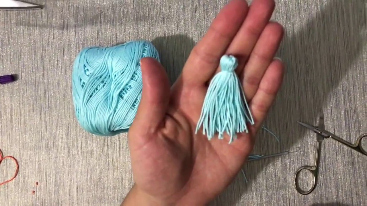 Realizzazione di una nappina in cotone