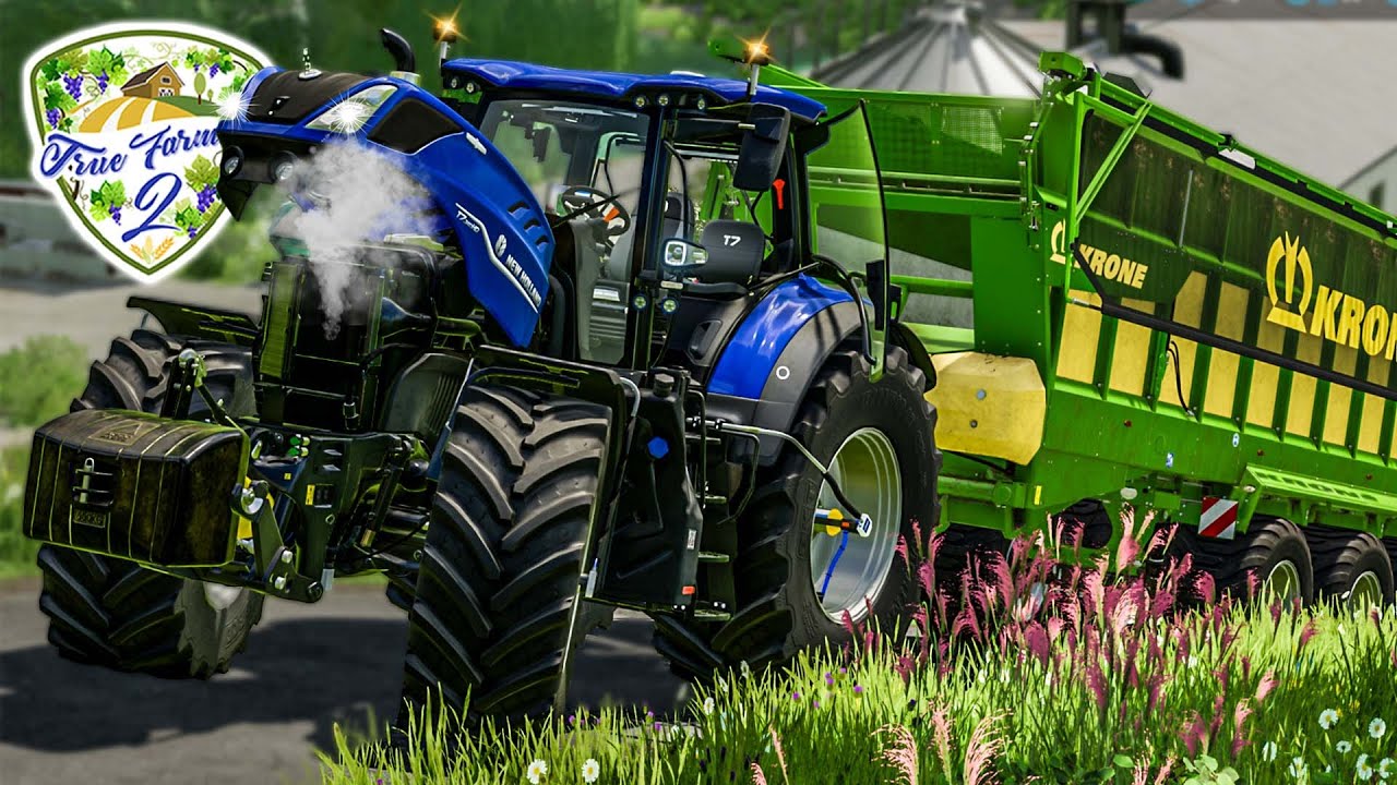 T7 mit TURBOSCHADEN: Schwierige BERGUNG am HANG 🚜 True Farming 2 #515 | LS22