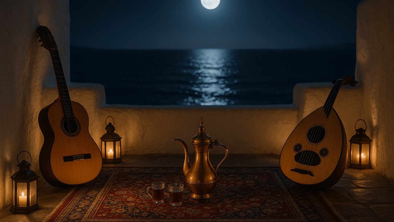 Flamenco Guitar & Arabic Oud – Relaxing Fusion for Meditation & Study | 9