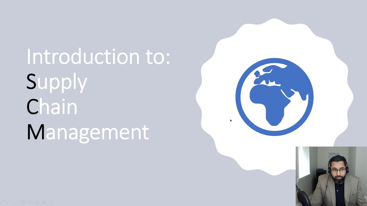 Lec 01 - Introduction to Supply Chain Management