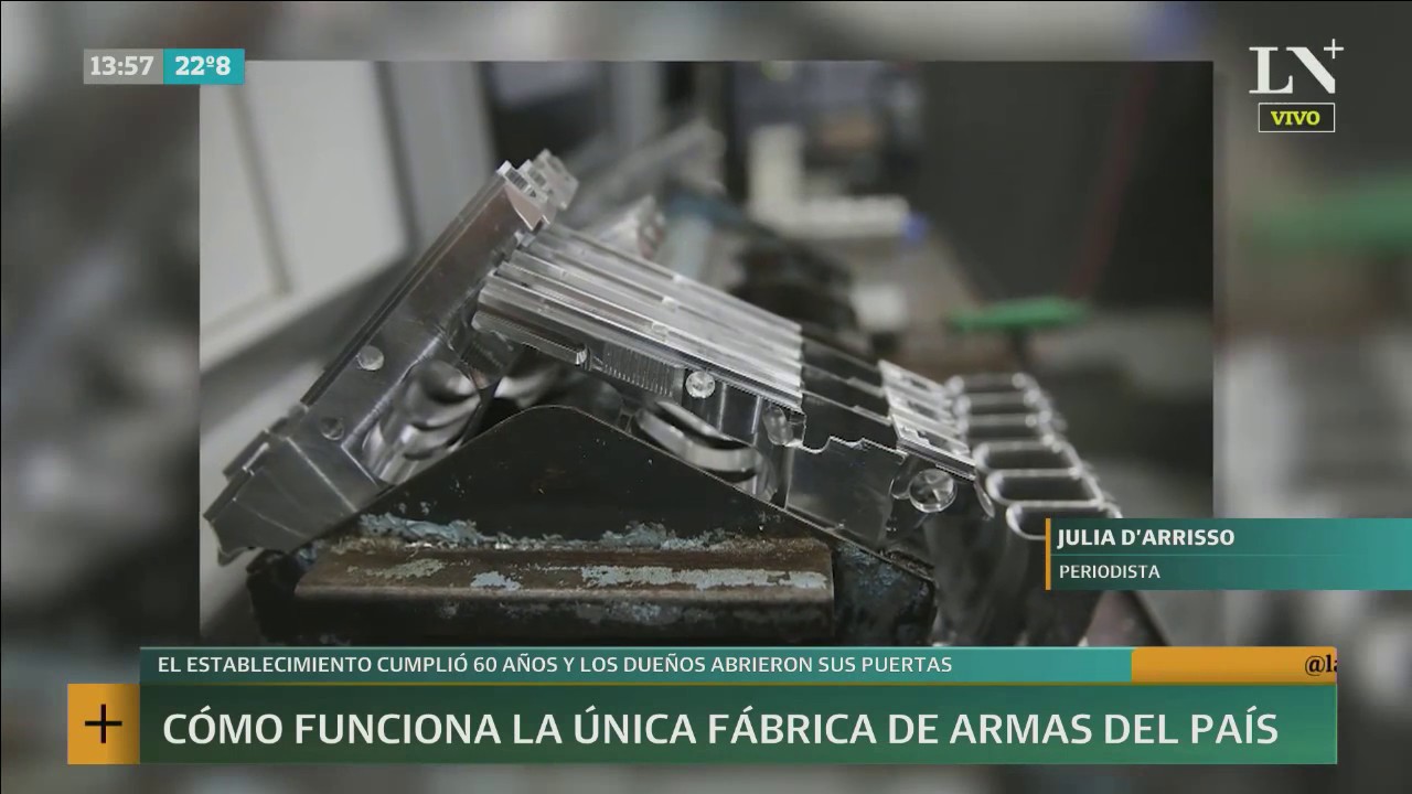 Como funciona la única fábrica de armas del país - +INFO por LN+
