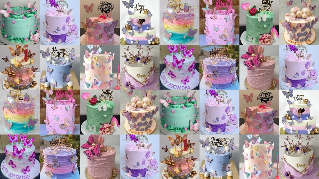 🦋Butterfly Theme Cake/Butterfly Cake/Butterfly Theme Cake/Cake Design/Birthday Cake Design/Cake Cake