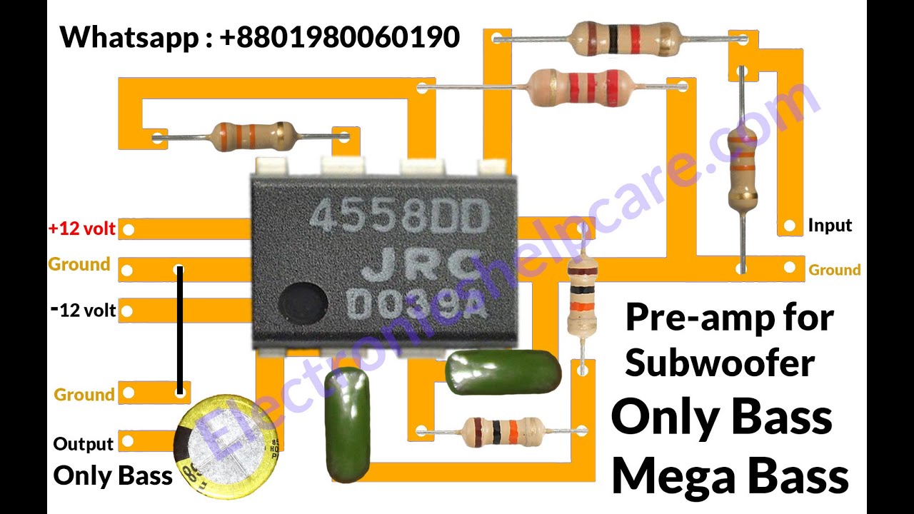 subwoofer circuit board