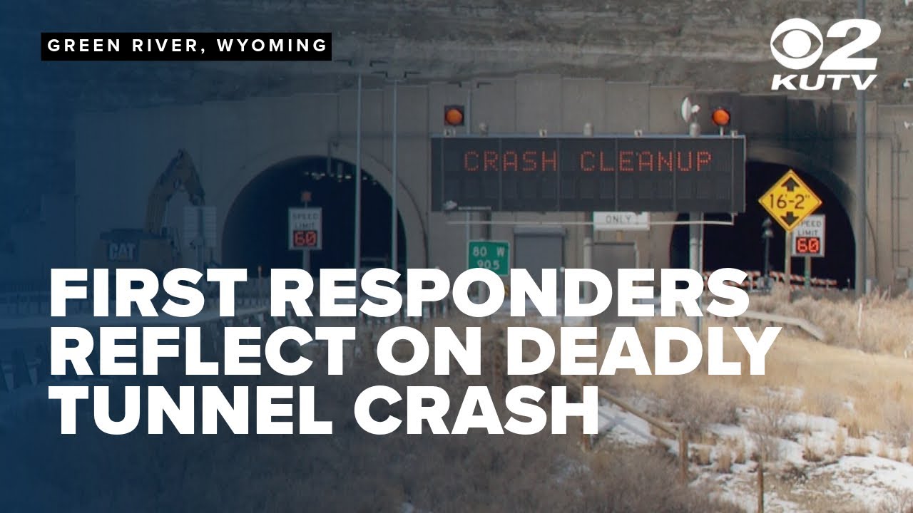 First responders speak about deadly tunnel crash on I-80 in Green River, Wyoming