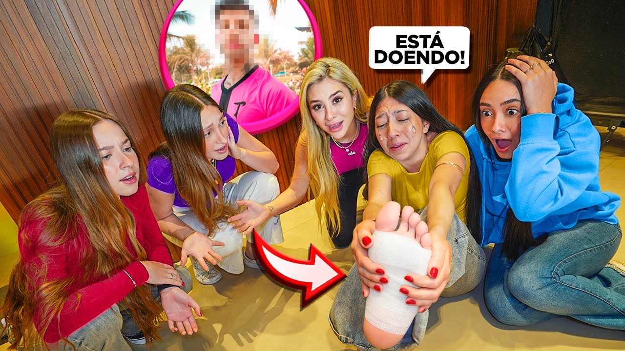 Um ESCORPIÃO Picou A Julia Na Casa Do TASPIO