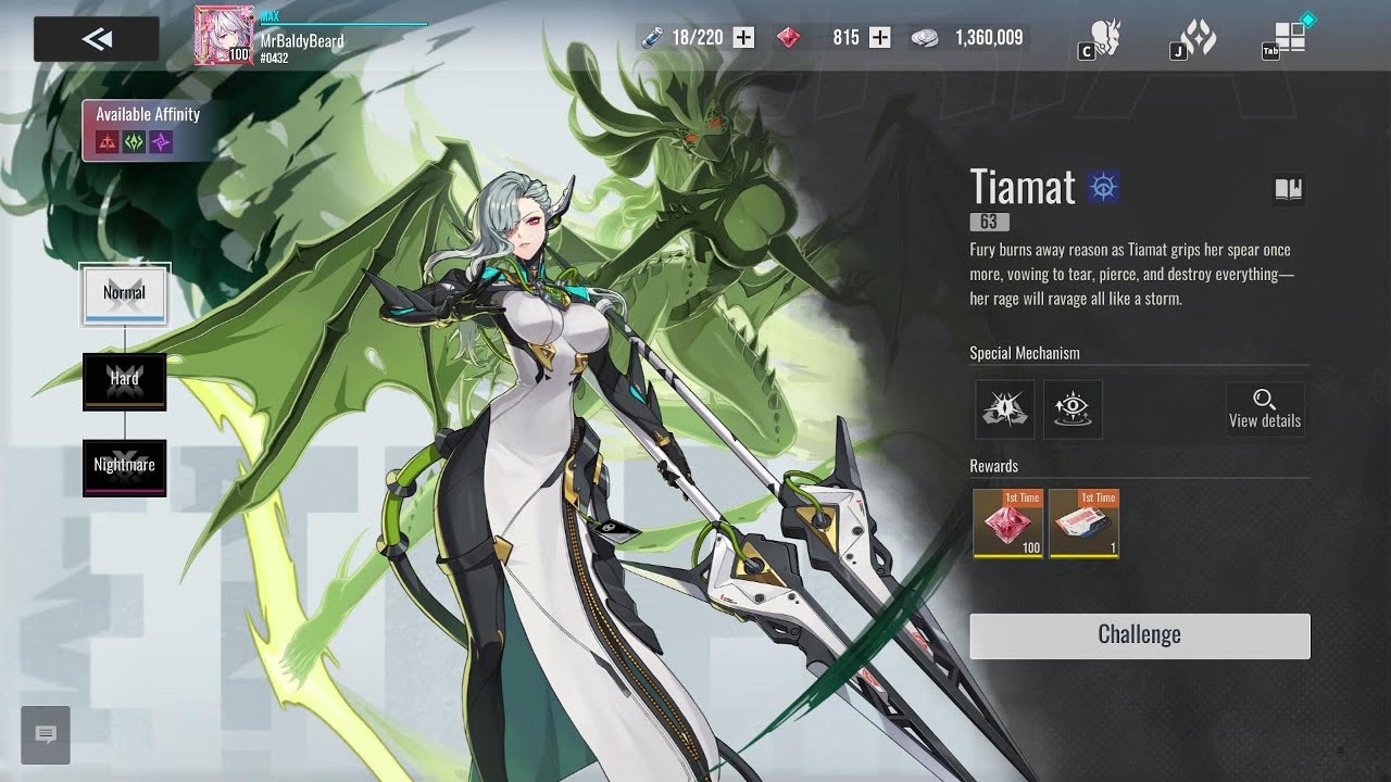 [Etheria: Restart] | Anisync Echoes - Tiamat