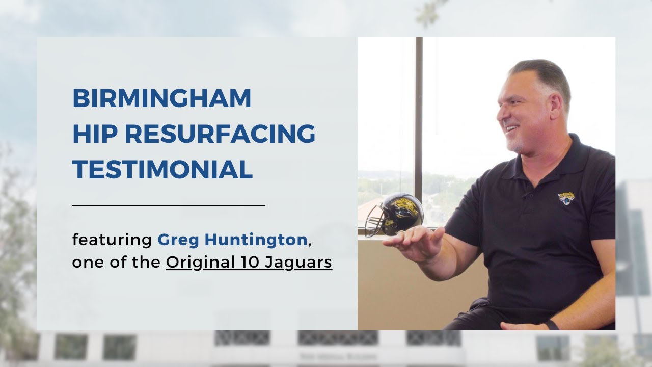 Hip Resurfacing Testimonial feat. Greg Huntington