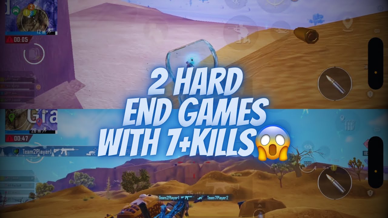 2 HARD END GAME WITH +7 KILLS #PUBGMOBILE #CreadoresPUBGMLATAM