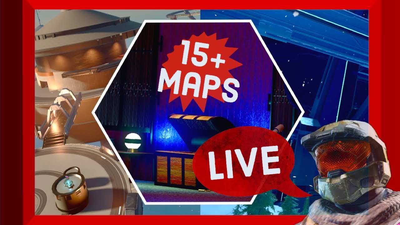 First YouTube Stream with a Surprise! Forge Maps with the Community