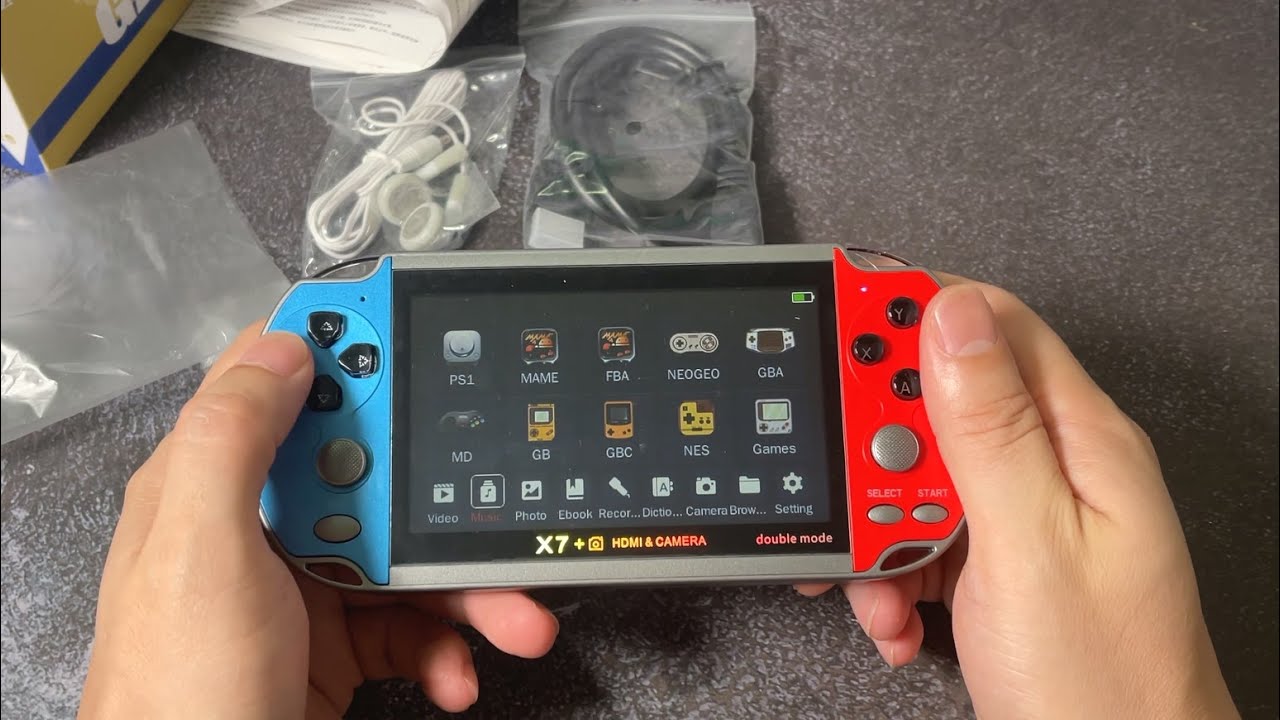 Upgrade X7 Handheld Game Console